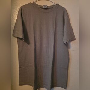 Pluma Size Medium 100%Cotton Grey Mens T-Shirt